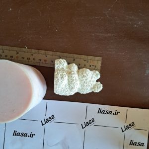 قالب خرس تدی گلدار 8 سانتی