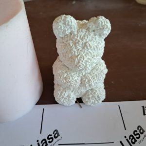 قالب خرس تدی گلدار 8 سانتی